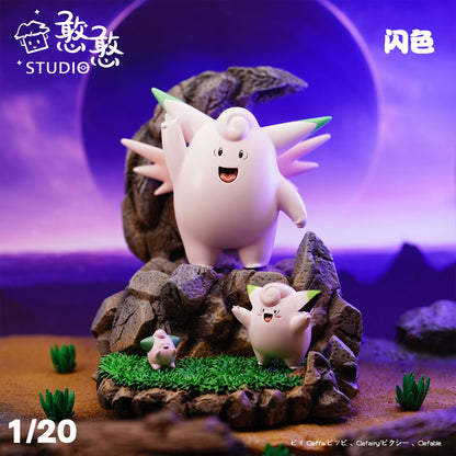 〖Make Up The Balance〗Pokemon Scale World Cleffa Clefairy Clefable #173 #035#036 1:20 - HH Studio