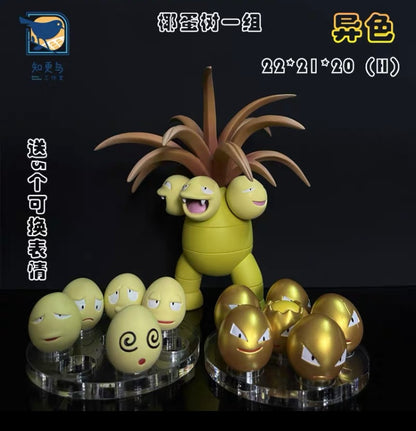 〖Pre-order〗Pokemon Scale World Exeggcute Exeggutor  #102 #103 1:10  - Robin Studio