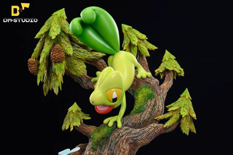 〖Sold Out〗Pokemon Treecko Model Statue Resin - DM Studio