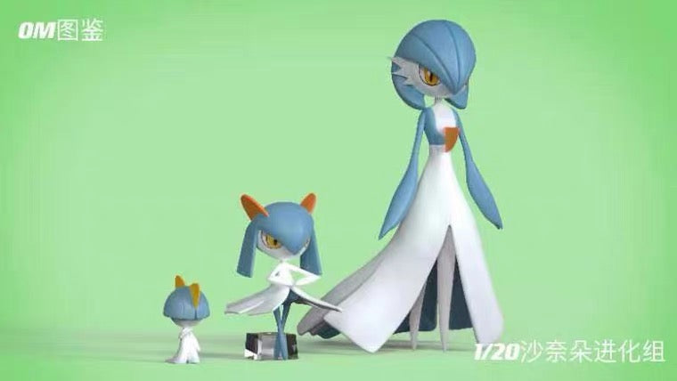 〖Pre-order〗Pokemon Scale World Ralts Kirlia Gardevoir #280 #281 #282 1:20 - OM Studio