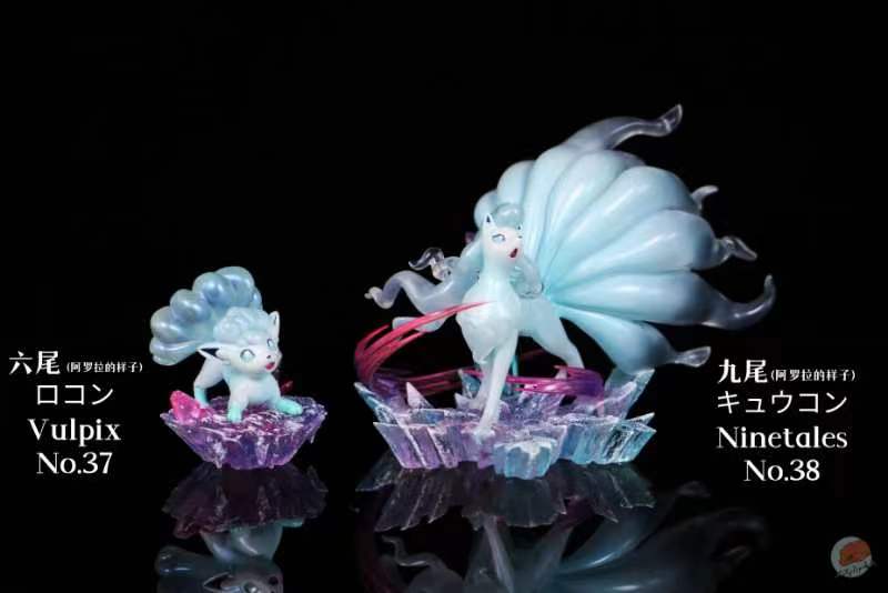 〖Sold Out〗Pokemon Scale World Alola Vulpix Alola Ninetales #037 #038 1:20 - Pallet Town Studio