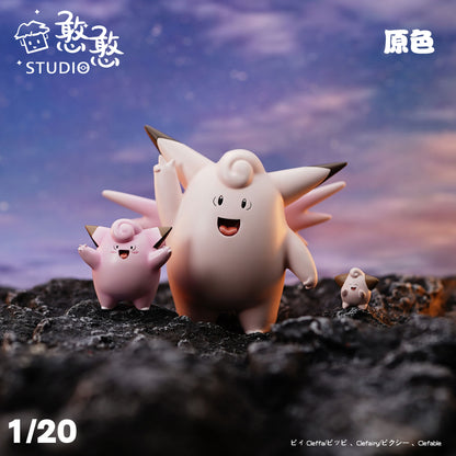 〖Make Up The Balance〗Pokemon Scale World Cleffa Clefairy Clefable #173 #035#036 1:20 - HH Studio