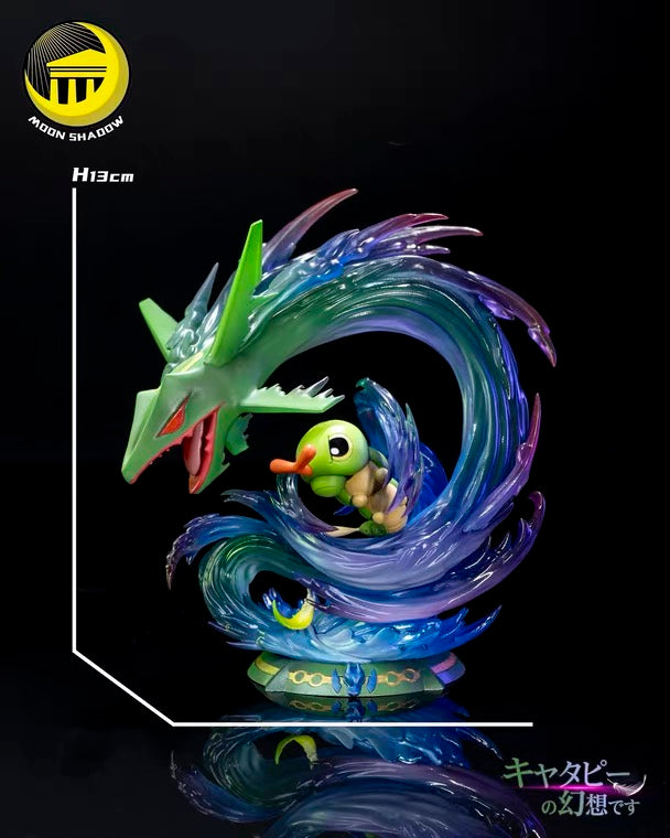 〖Make Up The Balance〗Pokemon Caterpie Model Statue Resin  - Moon shadow Studio