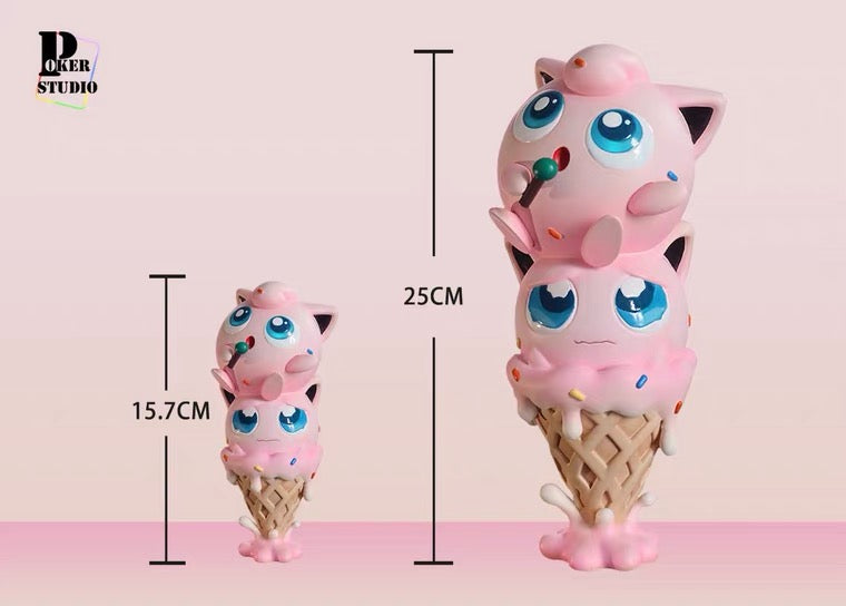 〖Sold Out〗Pokémon Peripheral Products Ice Cream Series Jigglypuff - Poker Studio