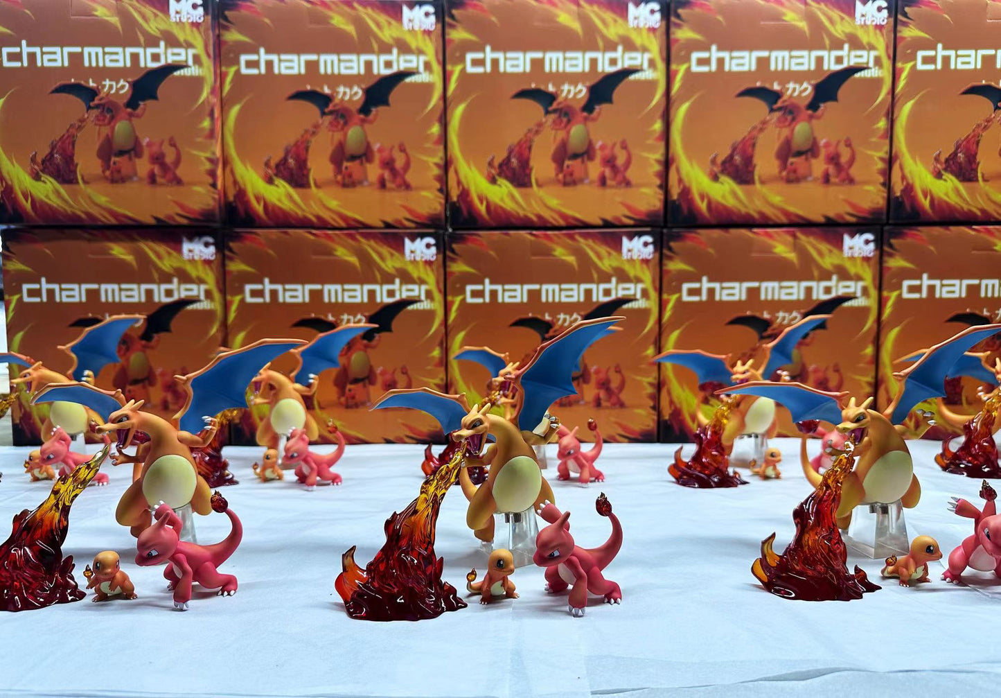 〖In Stock〗Pokemon Scale World Charmander Charmeleon Charizard #004 #005 #006 1:20 - MG Studio