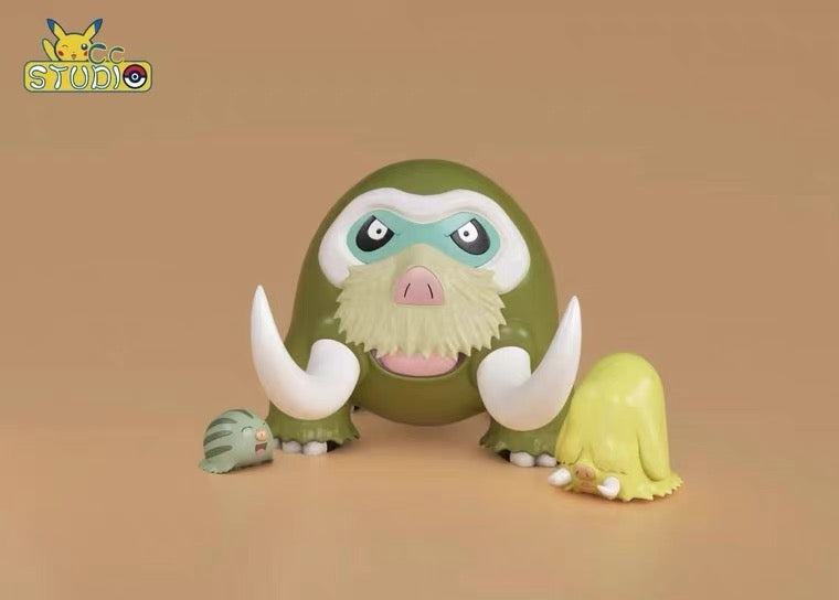 〖Sold Out〗Pokemon Scale World Swinub Piloswine Mamoswine #220 #221 #473 1:20 - CC Studio