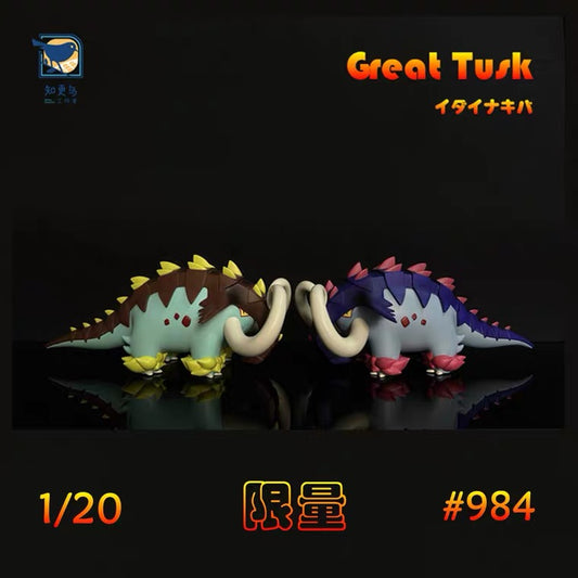 〖Pre-order〗Pokemon Scale World Great Tusk #984 1:20  - Robin Studio