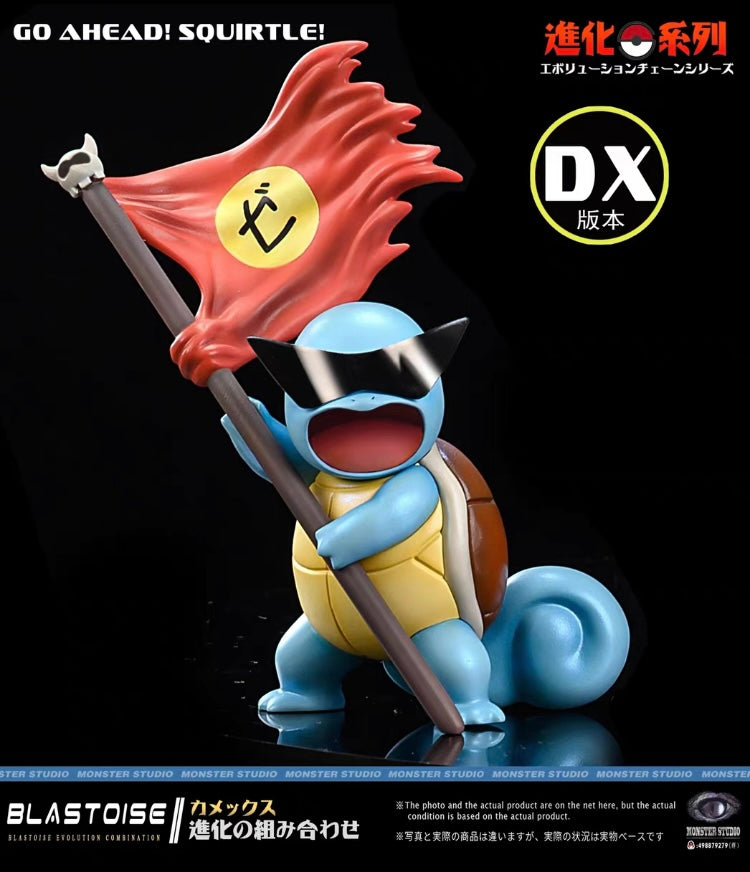 〖Pre-order〗Pokemon Blastoise Family Model Statue Resin - Monster Studio