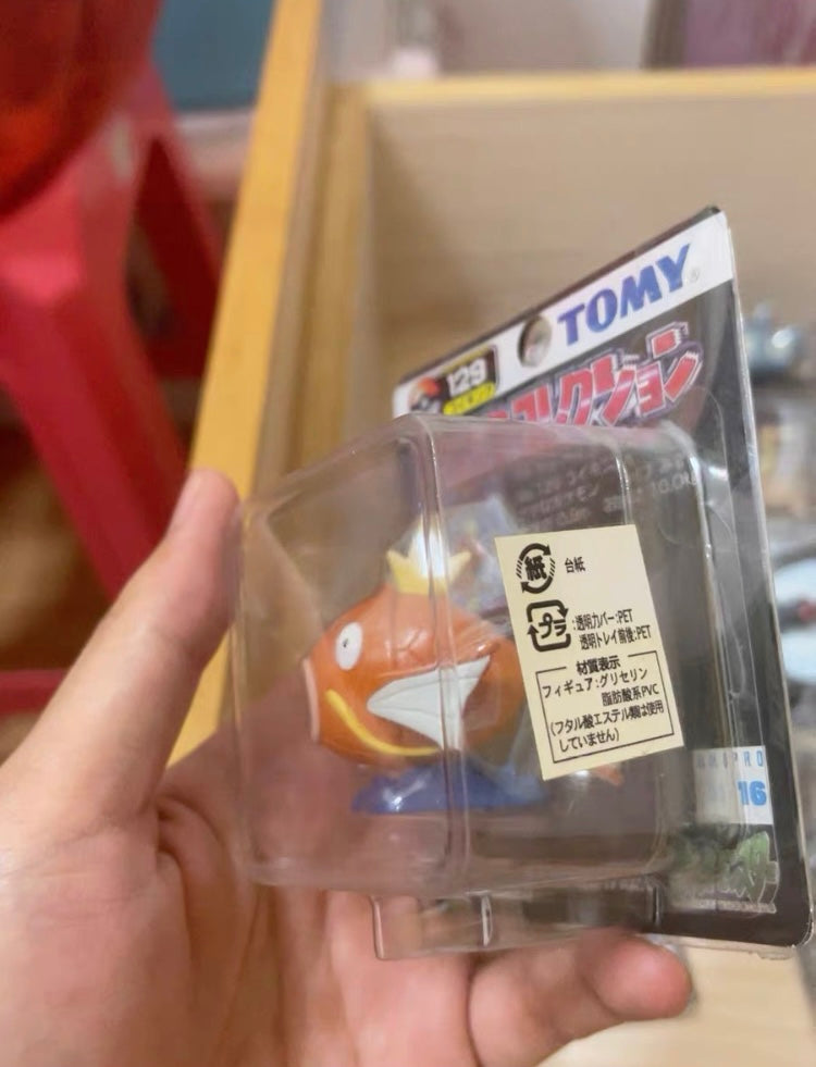 〖In Stock〗 Rare Pokemon TOMY Black Box Series Figures Monster Collection Magikarp #129