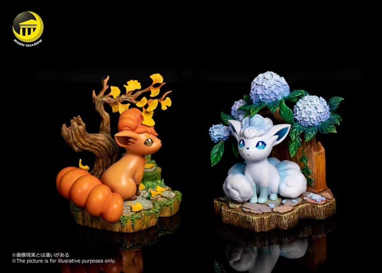 〖Sold Out〗Pokemon Vulpix Alola Vulpix  Model Statue Resin  - Moon shadow Studio