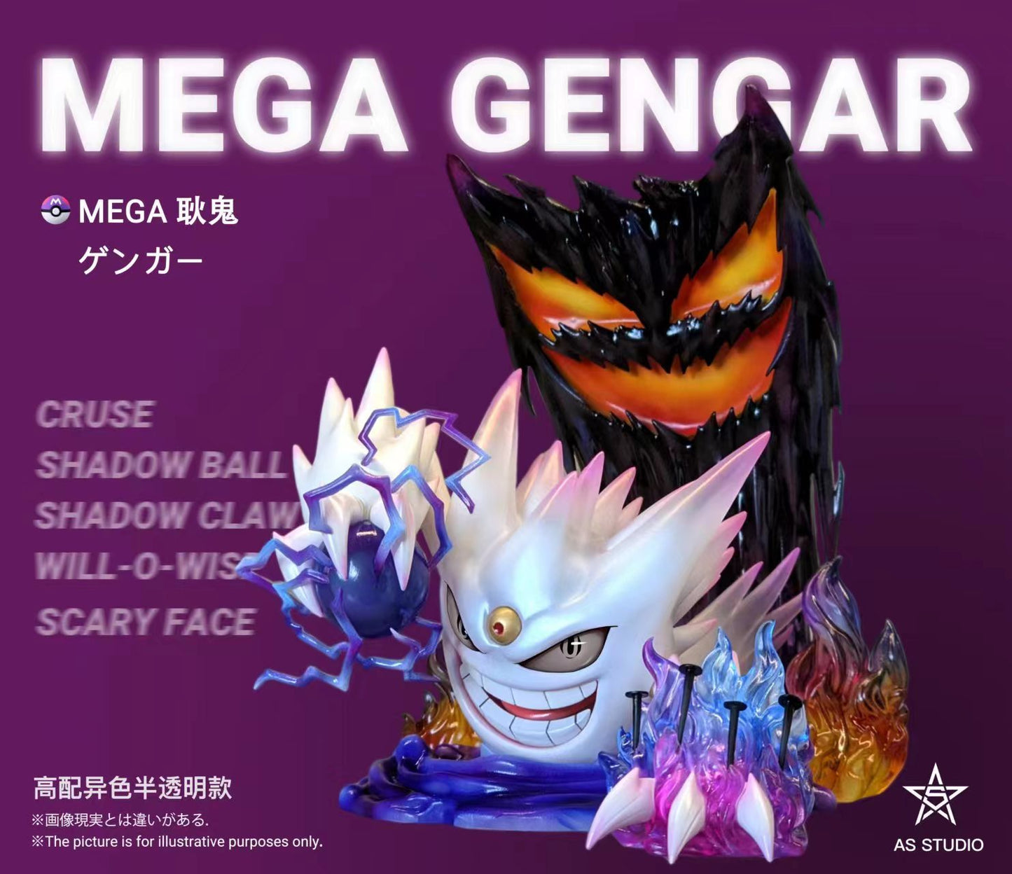 Tiny Cartridge 3DS — Gaze into the eyes of Shiny Mega Gengar ⊟ He's