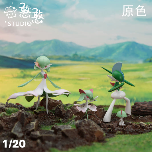 〖Sold Out〗Pokemon Scale World Ralts Kirlia Gardevoir Mega Gardevoir Gallade Mega Gallade #280 #281 #282 #475 1:20 - HH Studio