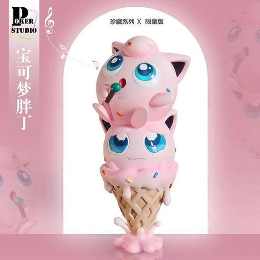 〖Sold Out〗Pokémon Peripheral Products Ice Cream Series Jigglypuff - Poker Studio