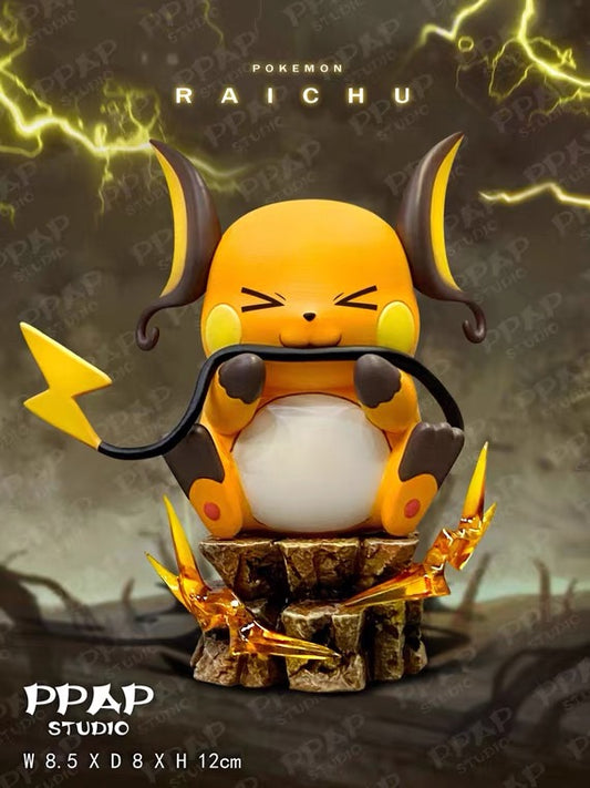 〖Sold Out〗Fat Pokémon Series Raichu Model Statue Resin  - PPAP Studio