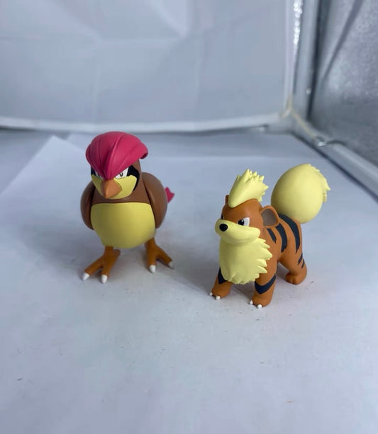 〖Sold Out〗Pokemon Scale World Pidgeotto Growlithe #017 #058 1:20 - SXG Studio