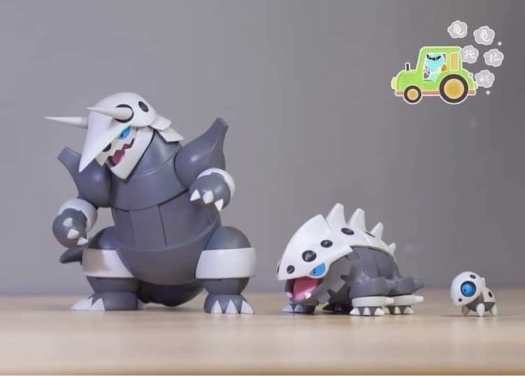 〖Sold Out〗Pokemon Scale World Aron Lairon Aggron #304 #305 #306 1:20  - TLJ Studio