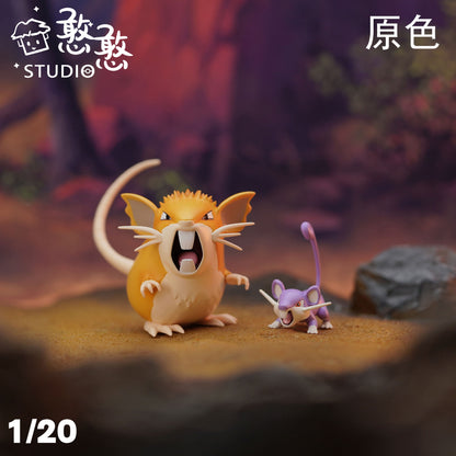 〖Make Up The Balance〗Pokemon Scale World Rattata Raticate #019 #020 1:20 - HH Studio