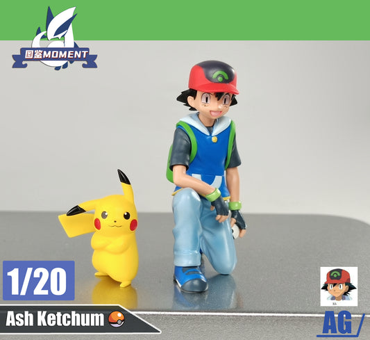 〖Make Up The Balance〗Pokemon Scale World AG Ash Ketchum Special Edition 1:20  - Moment Studio