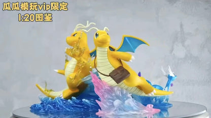 〖Order Sales〗Pokemon Scale World Dratini Dragonair Dragonite #147 #148 #149 1:20 - DM Studio