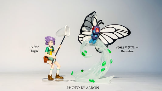〖In Stock〗Pokemon Scale World Bugsy& Butterfree 1:20 - FT Studio