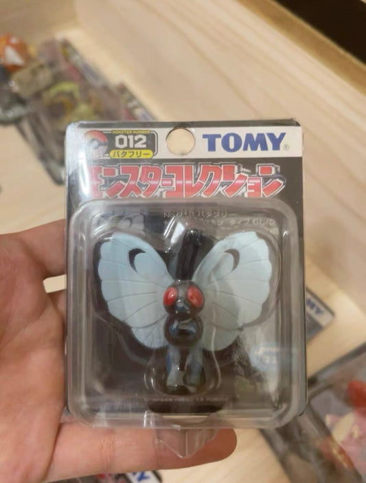 〖In Stock〗 Rare Pokemon TOMY Black Box Series Figures Monster Collection Butterfree #013