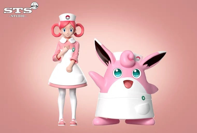 〖Sold Out〗Pokemon Scale World Nurse Joy& Wigglytuff 1:8 1:20  - STS Studio