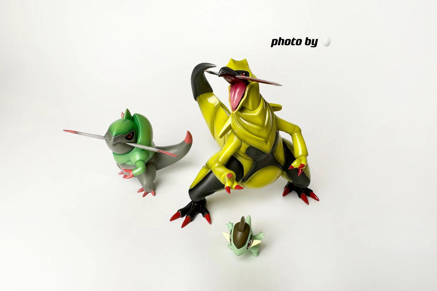 〖In Stock〗Pokemon Scale World Axew Fraxure Haxorus #610 #611 #612 1:20 - Trainer House Studio