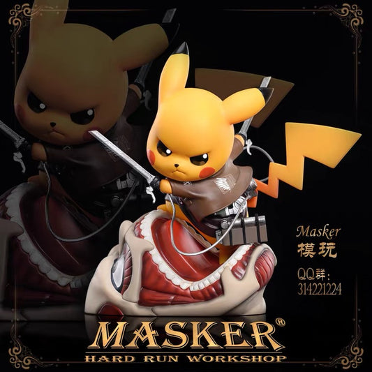 〖Sold Out〗Pokémon Peripheral Products Attack on Pikachu - Masker Studio