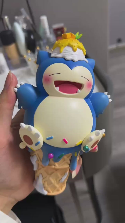 〖In Stock〗Pokémon Peripheral Products Ice Cream Series Snorlax - DM Studio