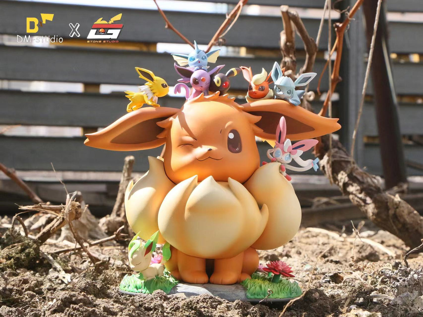 〖Sold Out〗Pokemon Eevee Family Model Statue Resin  - DM&BQG Studio