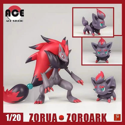 〖In Stock〗Pokemon Scale World Zorua Zoroark 1:20 - ACE Studio
