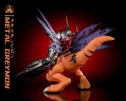 〖Sold Out〗Digimon Metal Greymon - Miman Studio