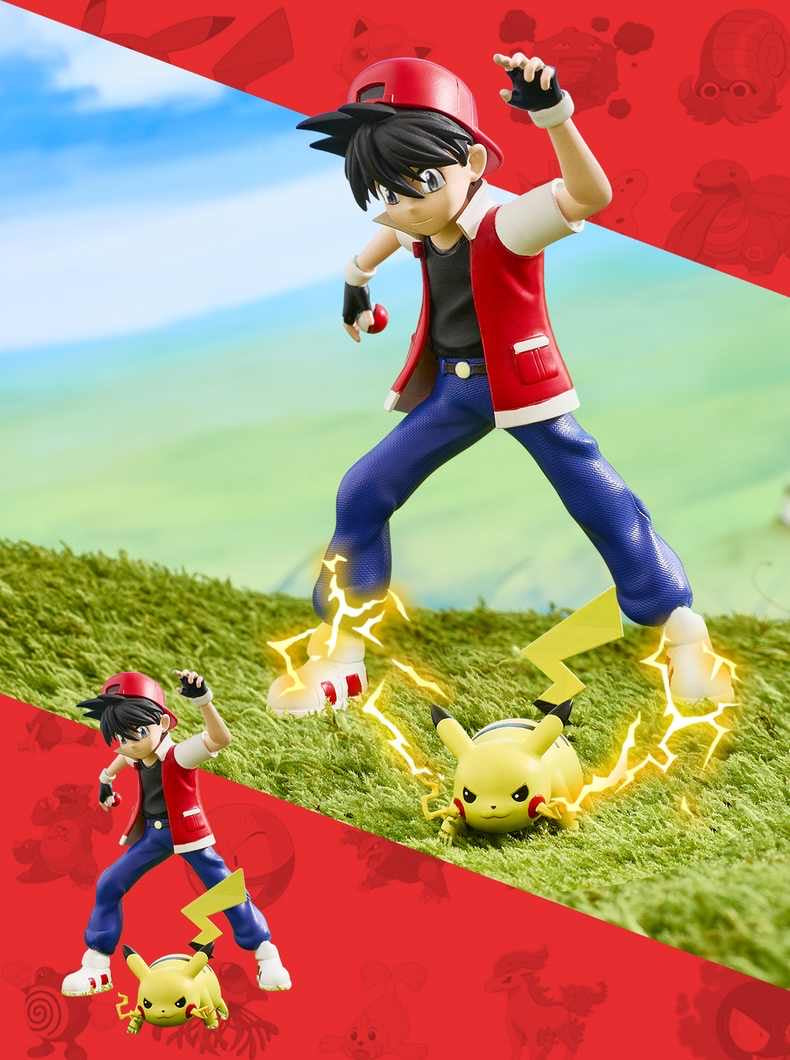 〖Pre-order〗Pokemon Scale World Red& Pikachu 1:20 - DX Studio