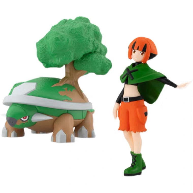 〖In Stock〗Pokemon Scale World Jun&Hayashigame&Mukuhawk 1:20 - Bandai