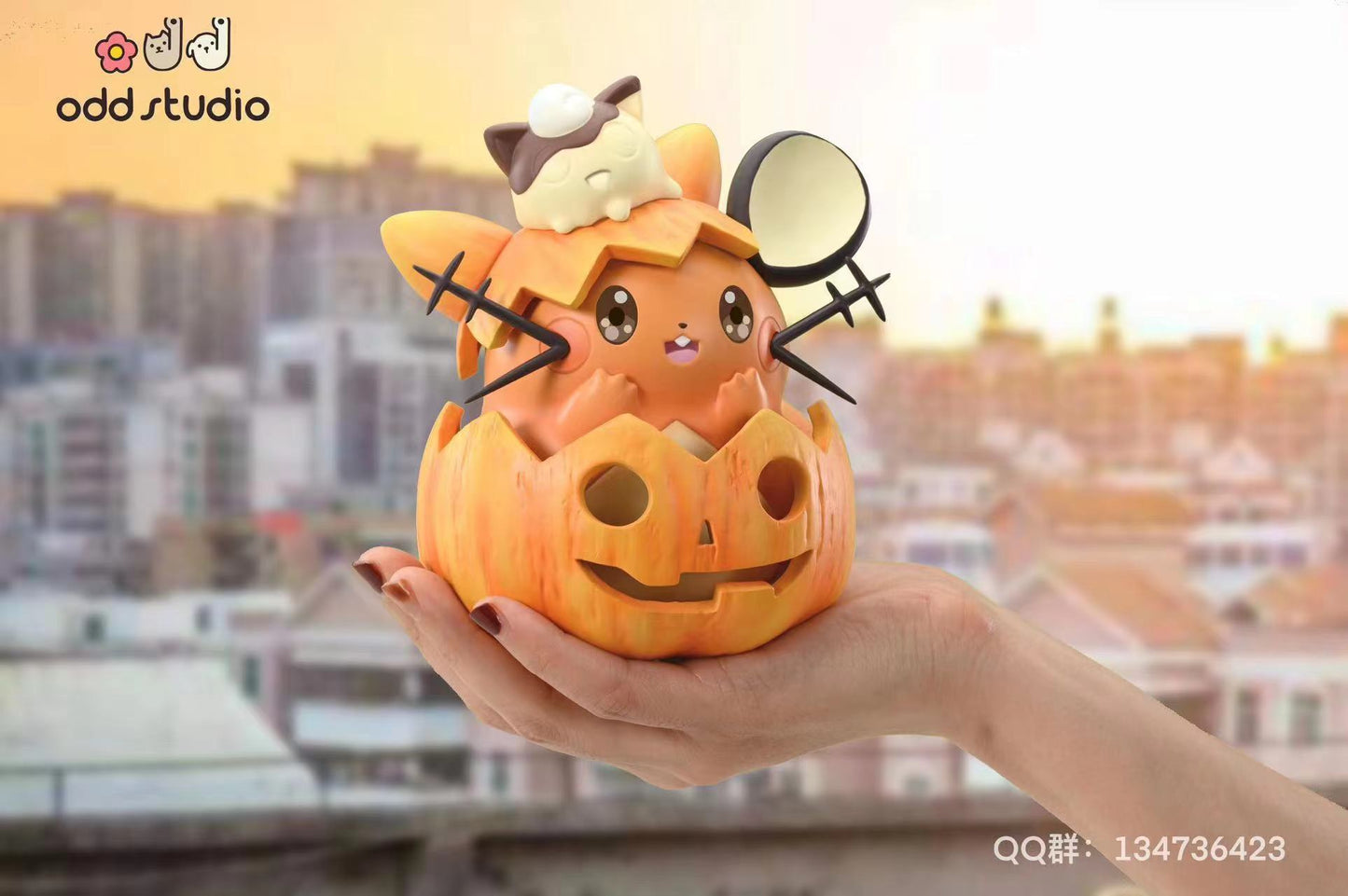 〖Sold Out〗Pokémon Peripheral Products Pumpkin Dedenne - ODD Studio