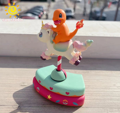 〖Sold Out〗Pokémon Peripheral Products Carousel series 02 03 Charmander Squirtle - SUN Studio