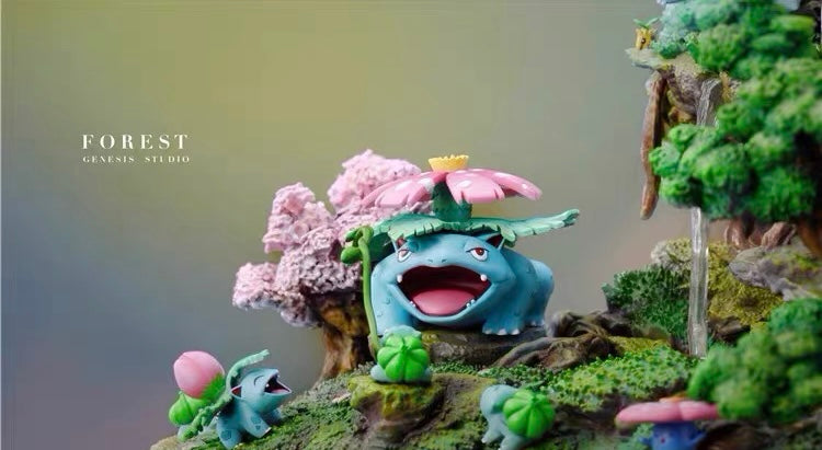 〖Sold Out〗Pokemon Forest Set Model Statue Resin  - Gene Studio