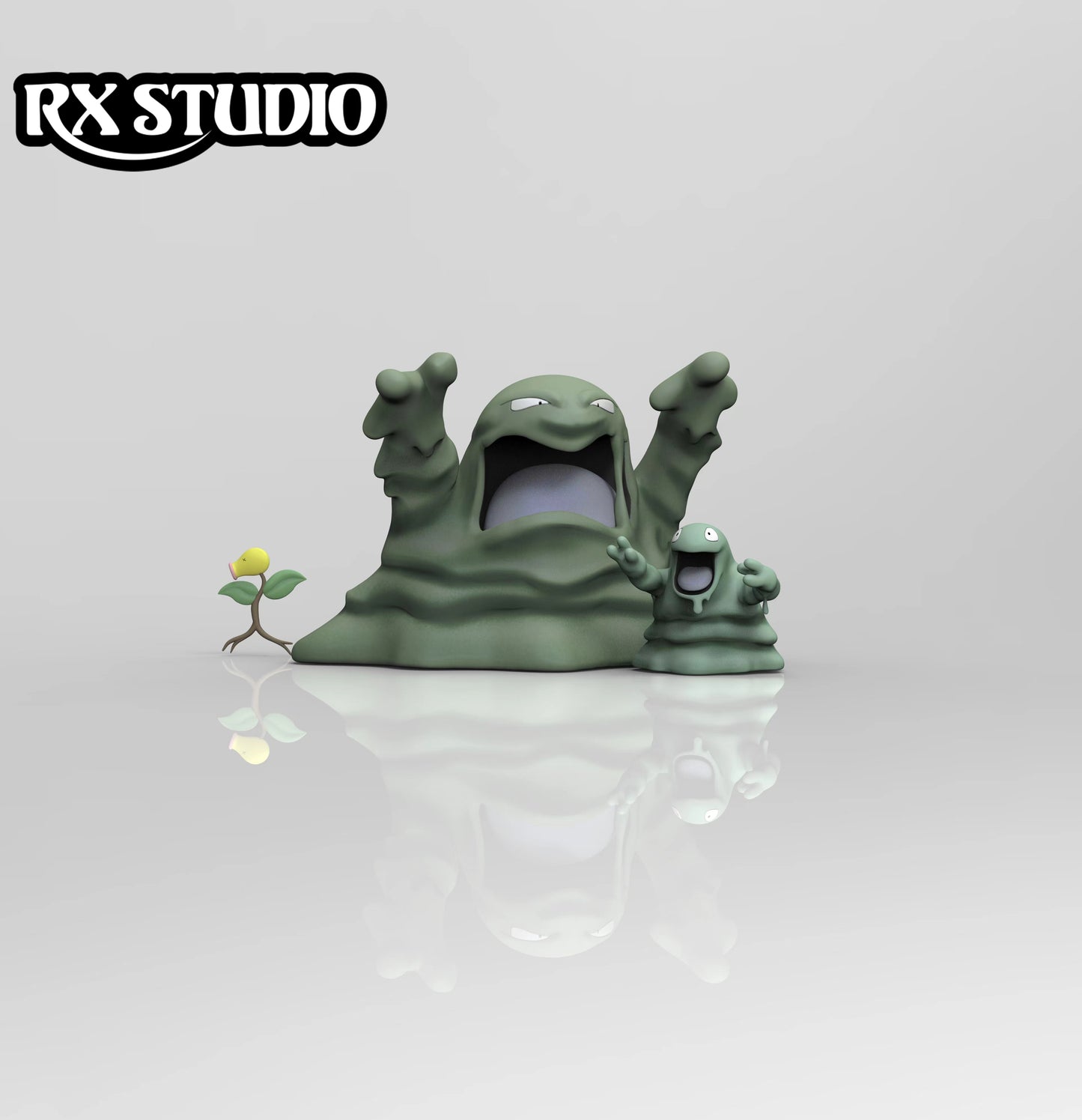 〖In Stock〗Pokemon Scale World Grimer Muk #088 #089 1:20 - RX Studio