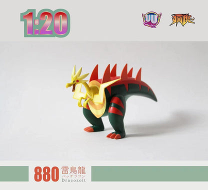 〖In Stock〗Pokemon Scale World Dracozolt Dracovish #880 #882 1:20 - UU Studio