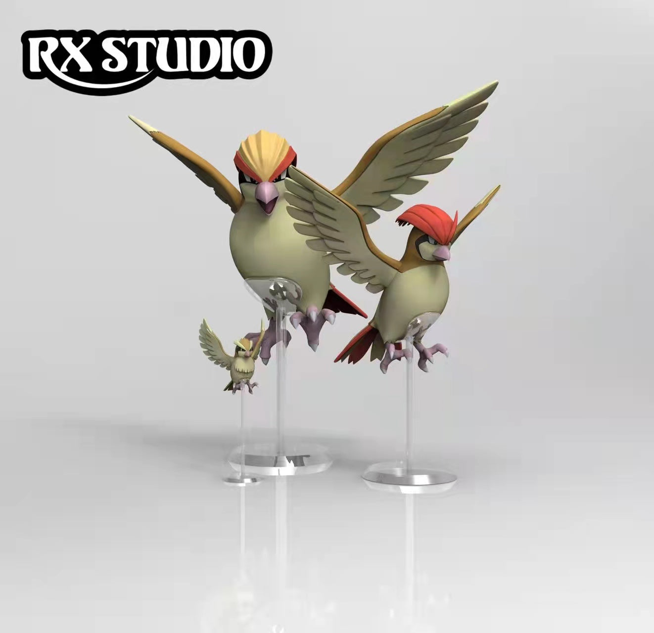 〖Sold Out〗Pokemon Scale World Pidgey Pidgeotto Pidgeot #016 #017 #018 1:20 - RX Studio
