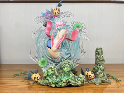 〖Sold Out〗 Pokemon Feebas Milotic Model Statue Resin - Fantasy Studios