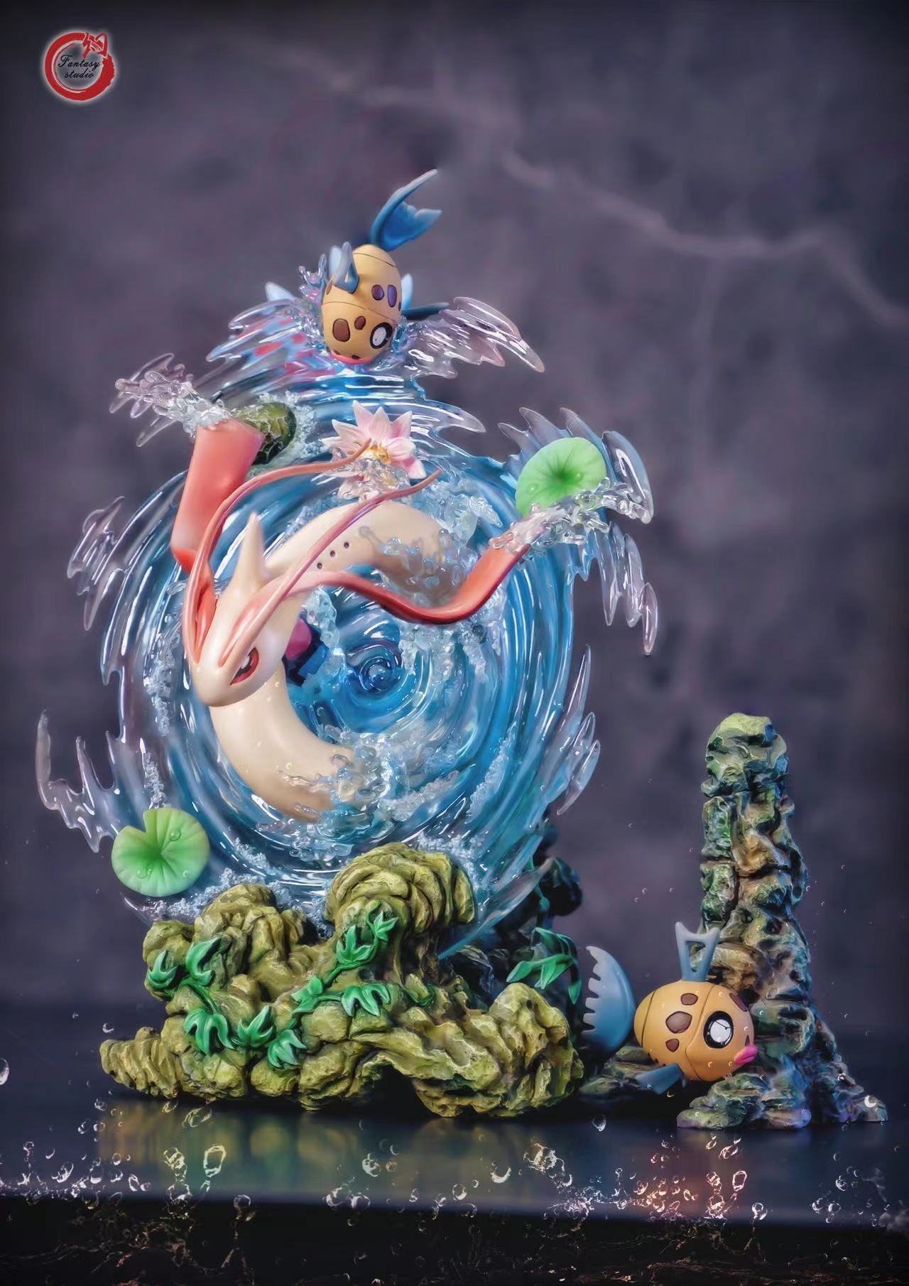 〖Sold Out〗 Pokemon Feebas Milotic Model Statue Resin - Fantasy Studios