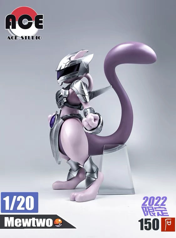 〖In Stock〗Pokemon Scale World Armored Mewtwo #150 1:20 - ACE Studio