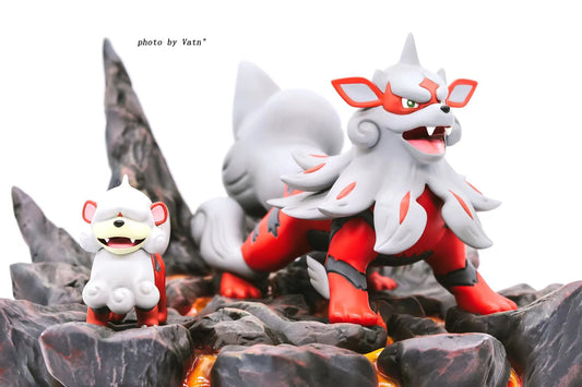 〖Sold Out〗Pokemon Scale World Hisui Growlithe Hisui Arcanine #058 #059 1:20 - XO Studio