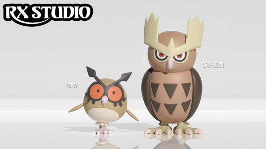 〖Sold Out〗Pokemon Scale World Hoothoot Noctowl #163 #164 1:20 - RX Studio
