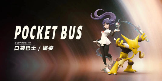 〖In Stock〗Pokemon Scale World Sabrina& Alakazam 1:20 - Pocket Bus Studio