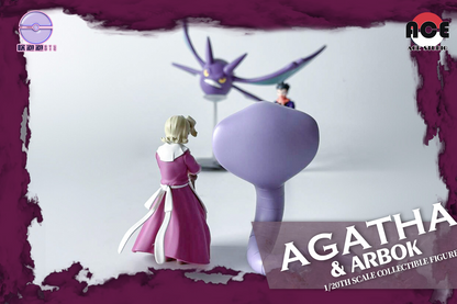 〖 In Stock〗Pokemon Scale World Four Kings Series Agatha&Arbok 1:20 - ACE&CPP Studio