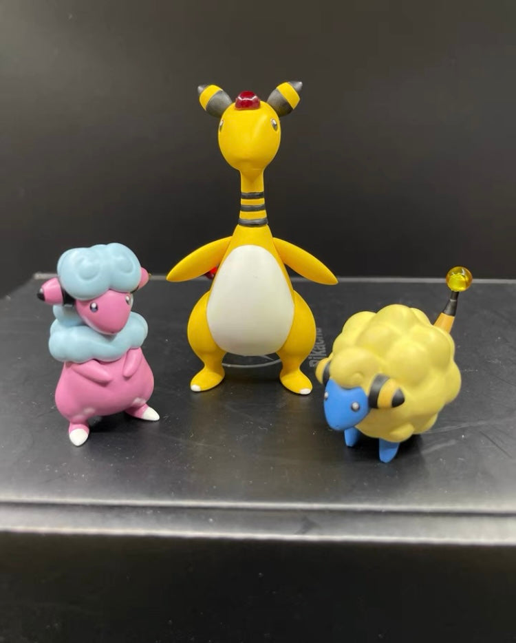 〖Sold Out〗Pokemon Scale World Mareep Flaaffy Ampharos #179 #180 #181 1:20 - SXG Studio