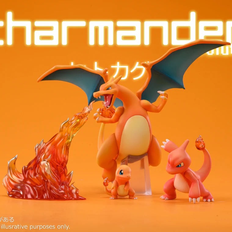 〖In Stock〗Pokemon Scale World Charmander Charmeleon Charizard #004 #005 #006 1:20 - MG Studio