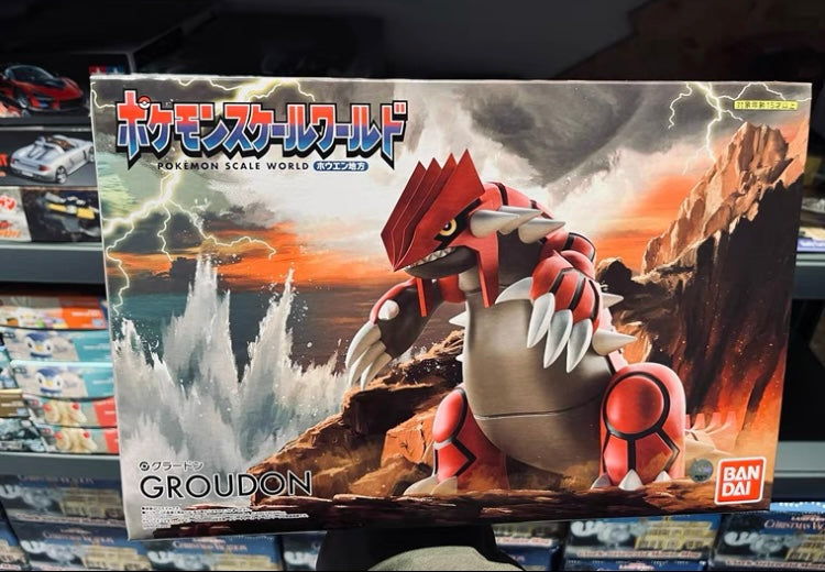 〖In Stock〗Pokemon Scale World Hoenn Region Kyogre Groudon Rayquaza Figure 1:20 - Bandai